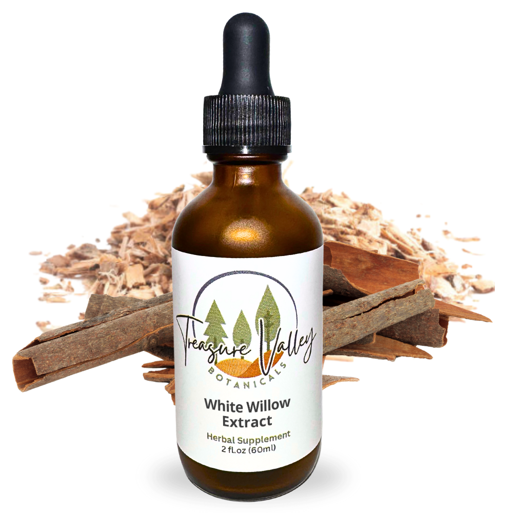 White Willow Bark Liquid Extract Herbal Tincture - 2 fl oz (60ml)