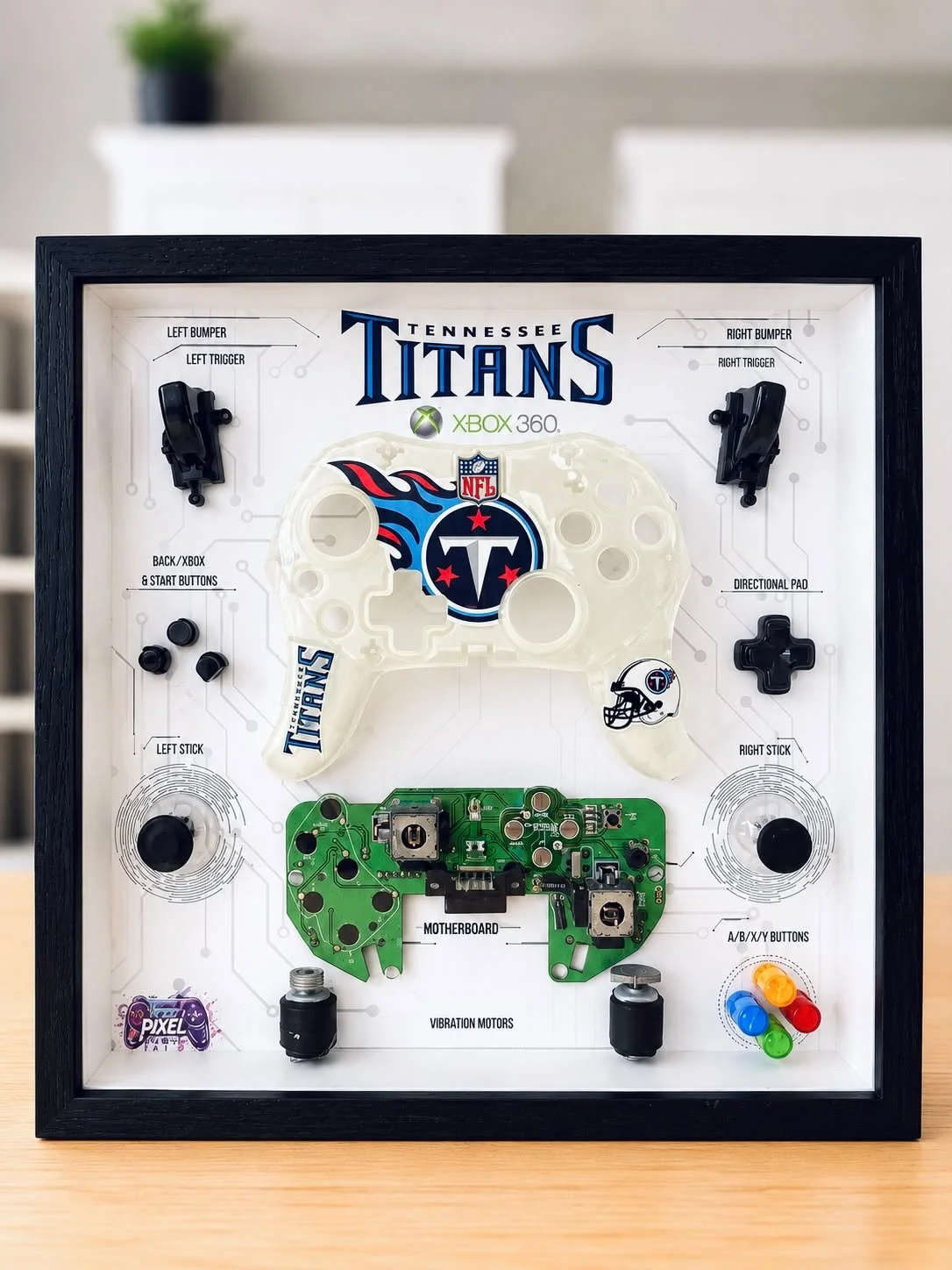 Xbox 360 TN Titans NFL Controller Pad