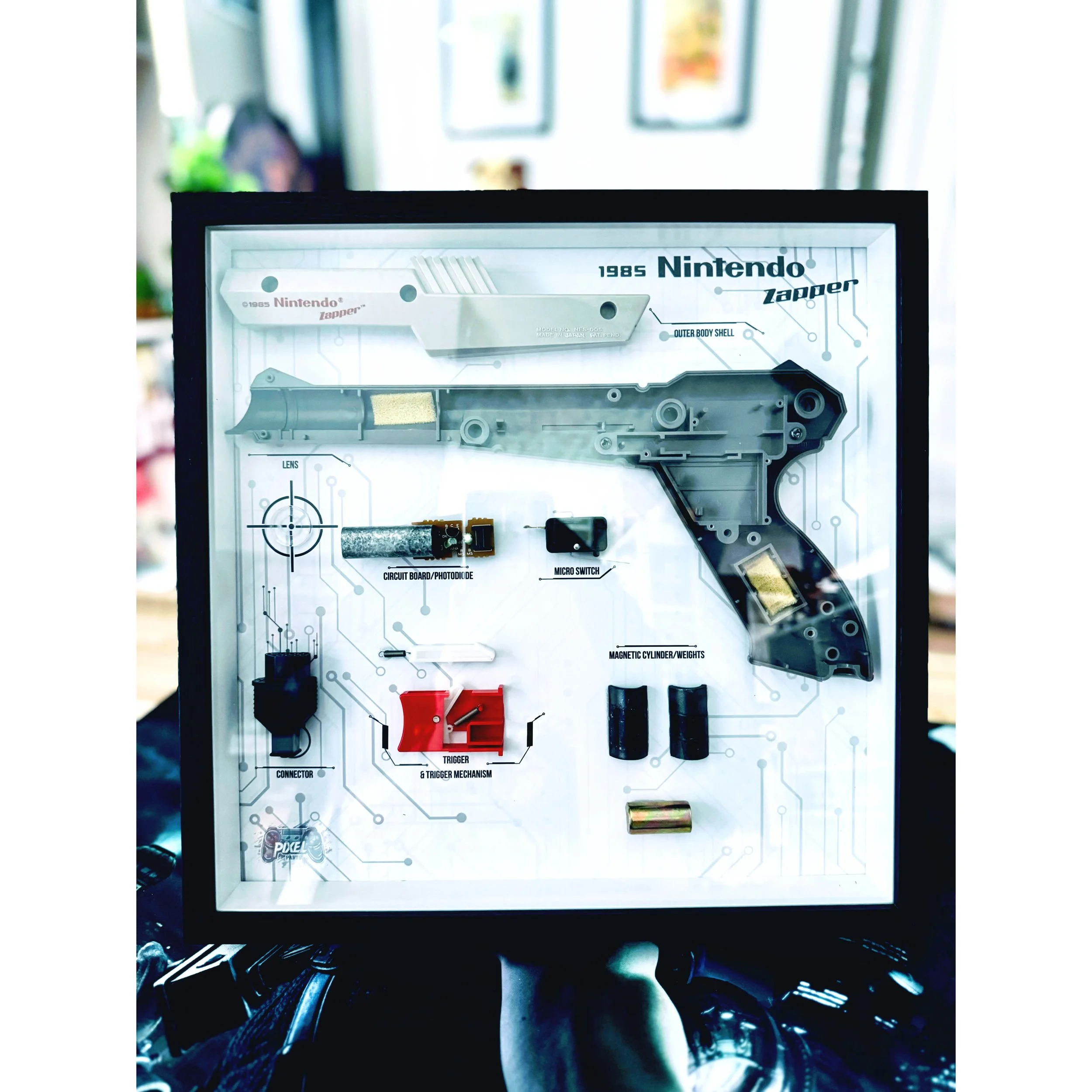 Nintendo Zapper - Orange and Gray