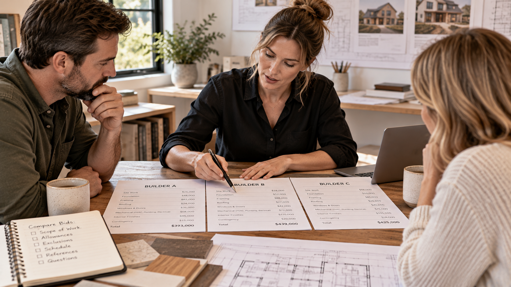 How to Compare Construction Bids Beyond the Bottom Line