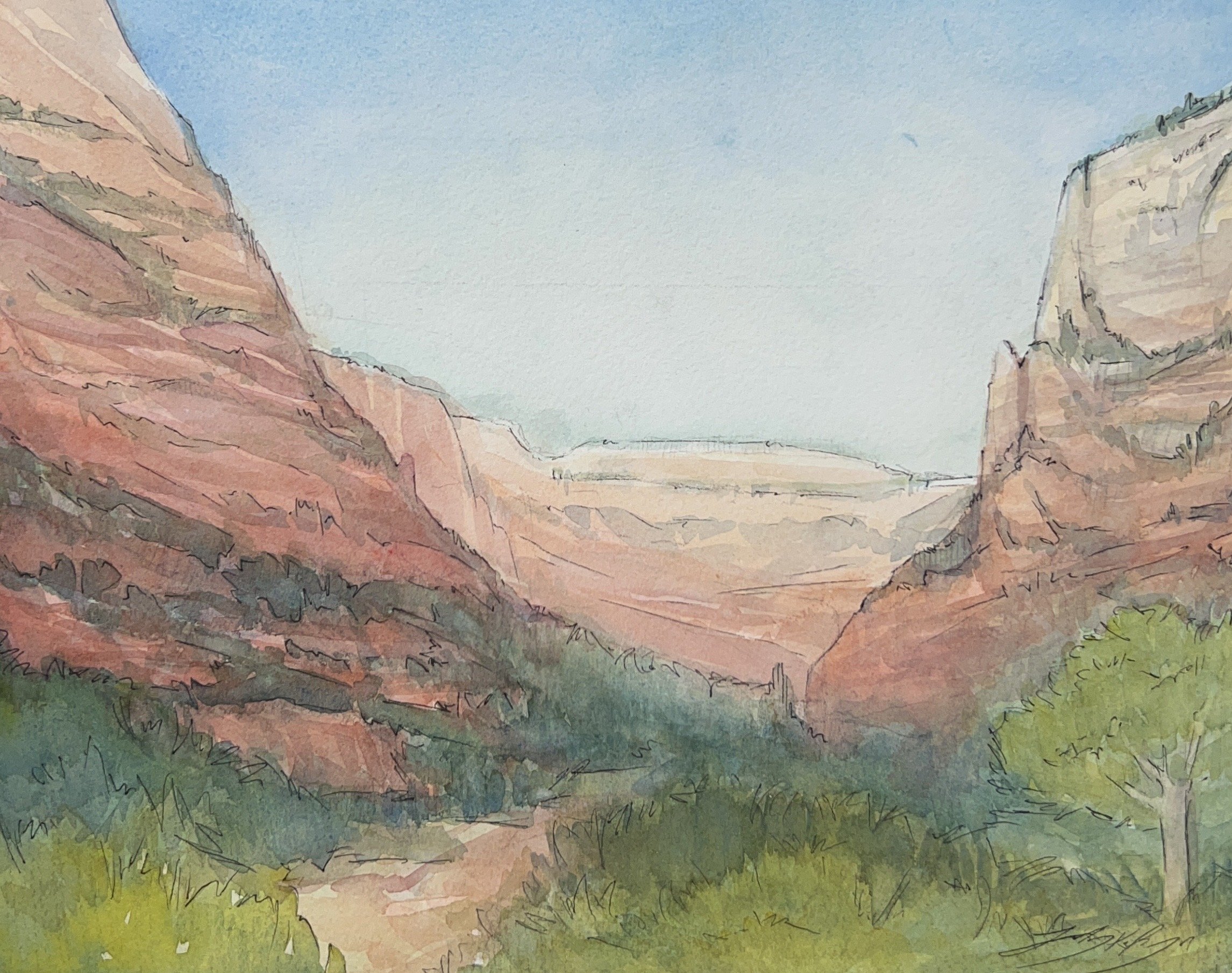 SOLD Zion Path - 8x10