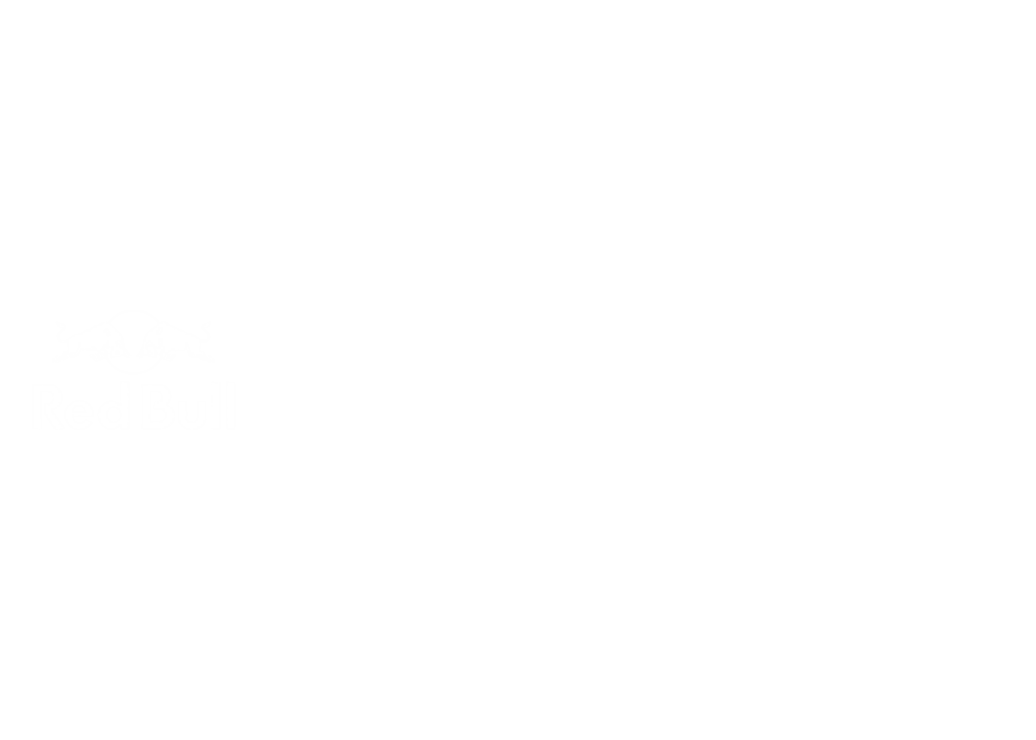 Black background with white logos of Red Bull, Diageo, Absolut Vodka, and Spotify.