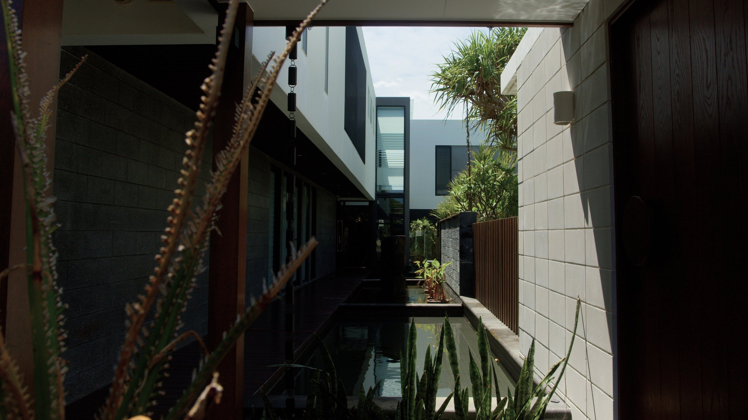 Close-up of a person's hands holding a colorful birthday card with a flower pattern, with a gradient pink and purple background.
