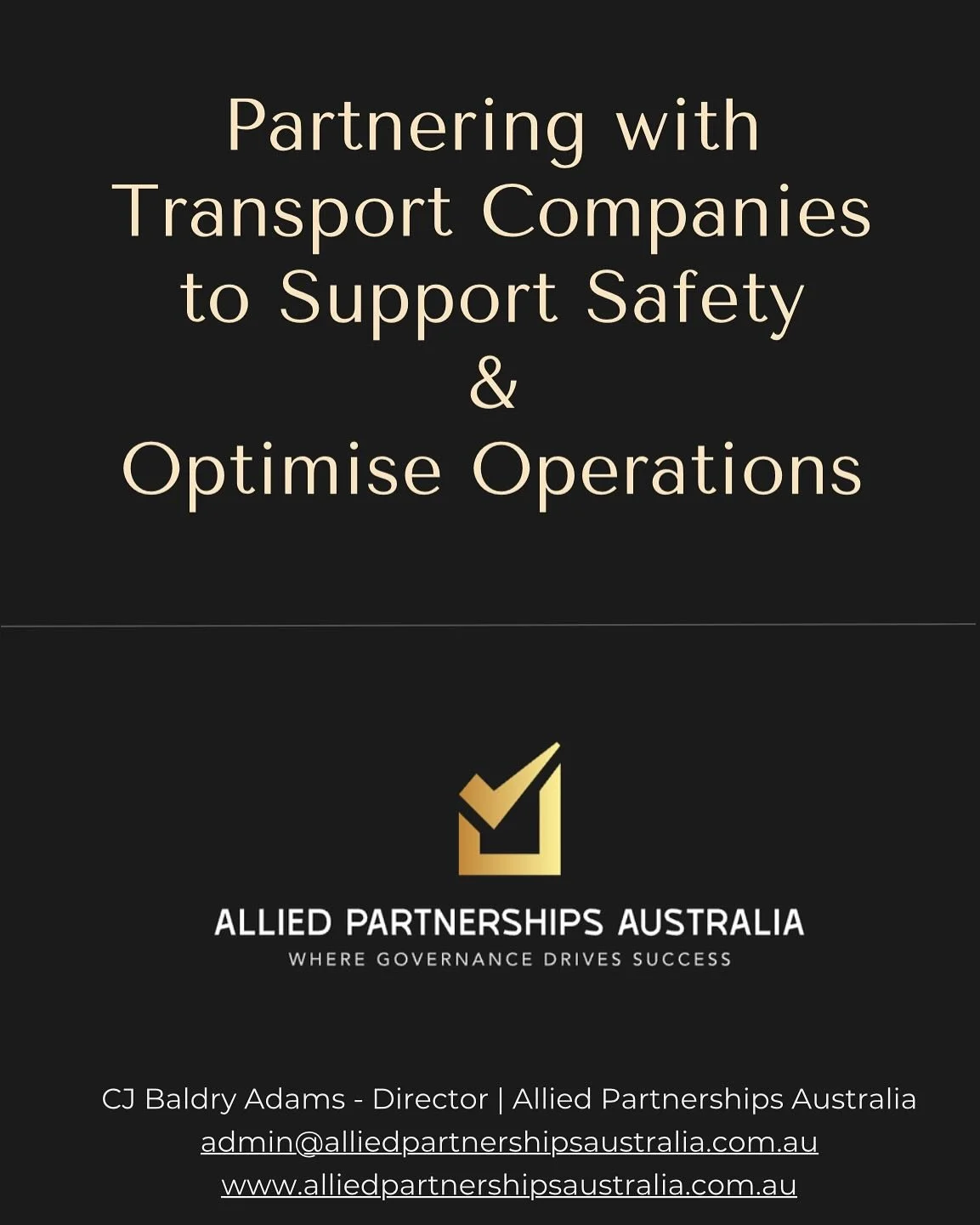 Promoting and Supporting Safety while Optimising Operations = we can partner with that!

@mattweakleytransport ~ they have an appetite to be safe and on time - every time!

Their goal is to come home to family and support Australian Farming Communiti