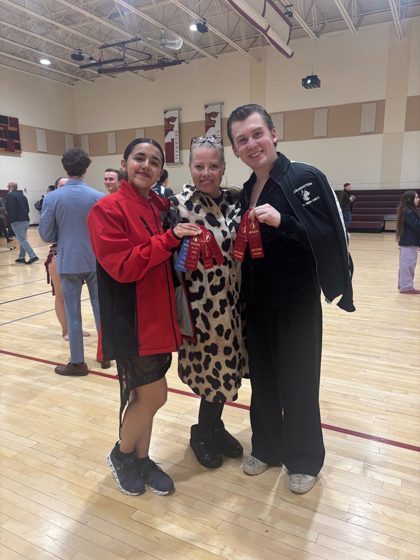 Collegiate dancers are on fire! 💪🥳🔥 Congratulations to these students @isaamayae &amp; @kaedinkurtz who competed and won big in the @nuballroom Northeastern University Dancesport competition last weekend. Watching your growth has been fantastic- d