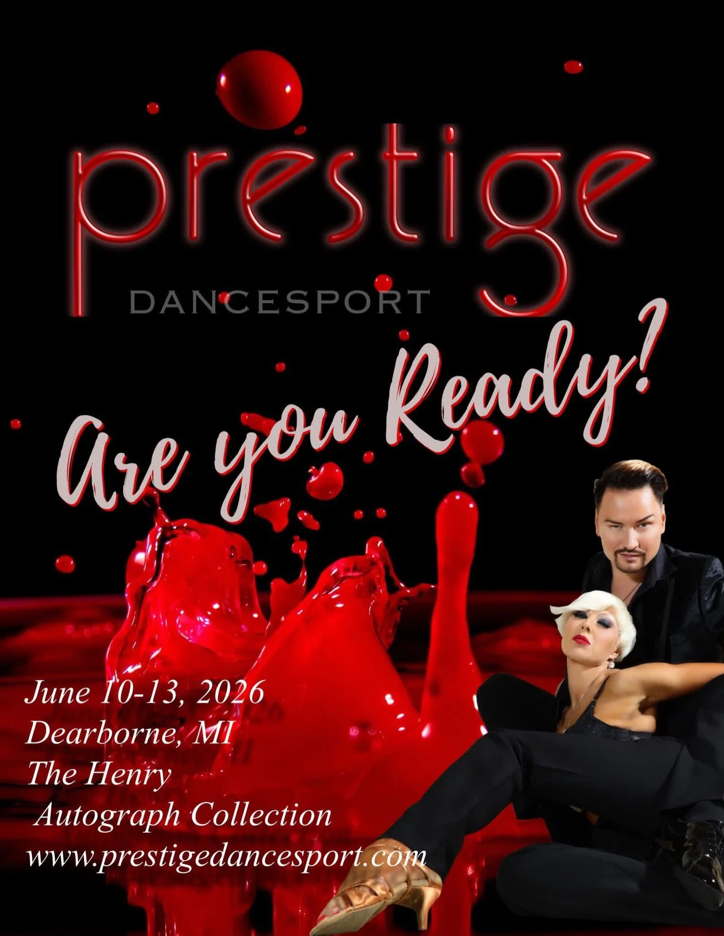✈️ HelleDancing is off again to judge Prestige Dancesport @prestigedancesport held in Dearborn Michigan June 10-13 organized by my good friends, Andrei and Natalie Paramonov 💃🕺I&rsquo;m looking forward to visiting Michigan: first time there for me.