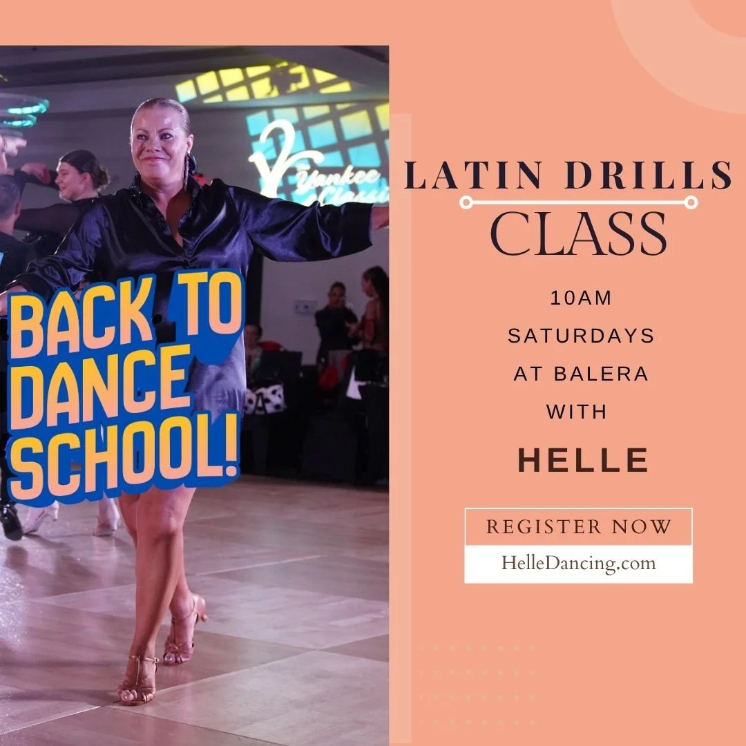 Hello guys 🎒 New season, fresh start. School is back in session &mdash; join us this weekend for LATIN DRILLS! 💃🔥
Come brush up on your fundamentals and put in the reps that make better dancing happen.
Latin Drills | Saturdays at 10 AM at Balera
?