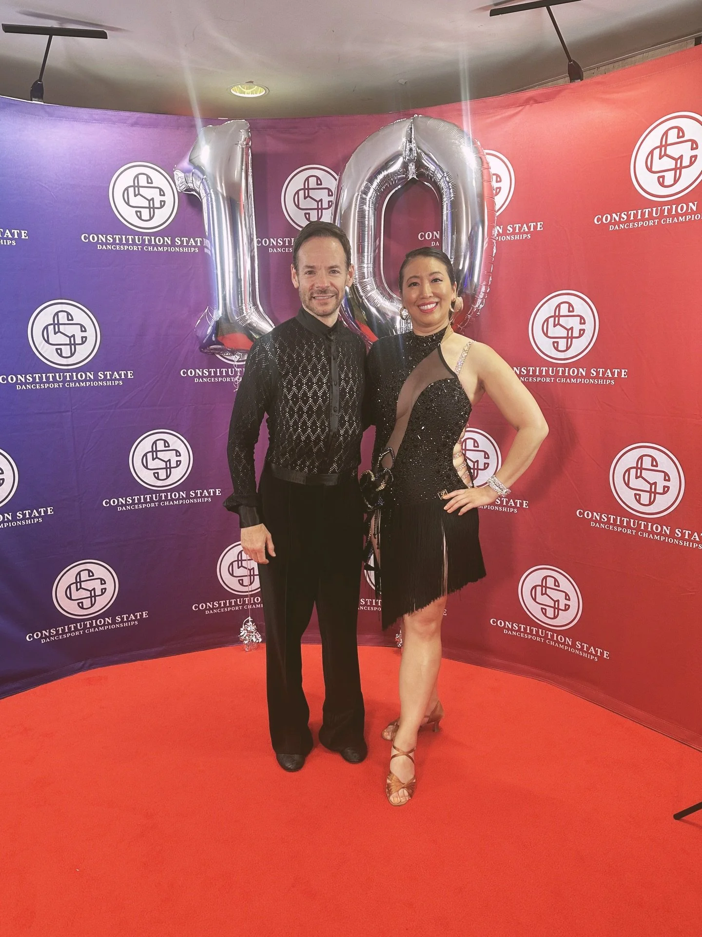 Congratulations to my Latin students Patrick and Vivien who got back on the competition floor at @csdancesport - Good job integrating what you worked on in September! Next stop is @cwclassic 💙💙💙 #dancesport #dancepartners #ballroomdance Happy 10 Y