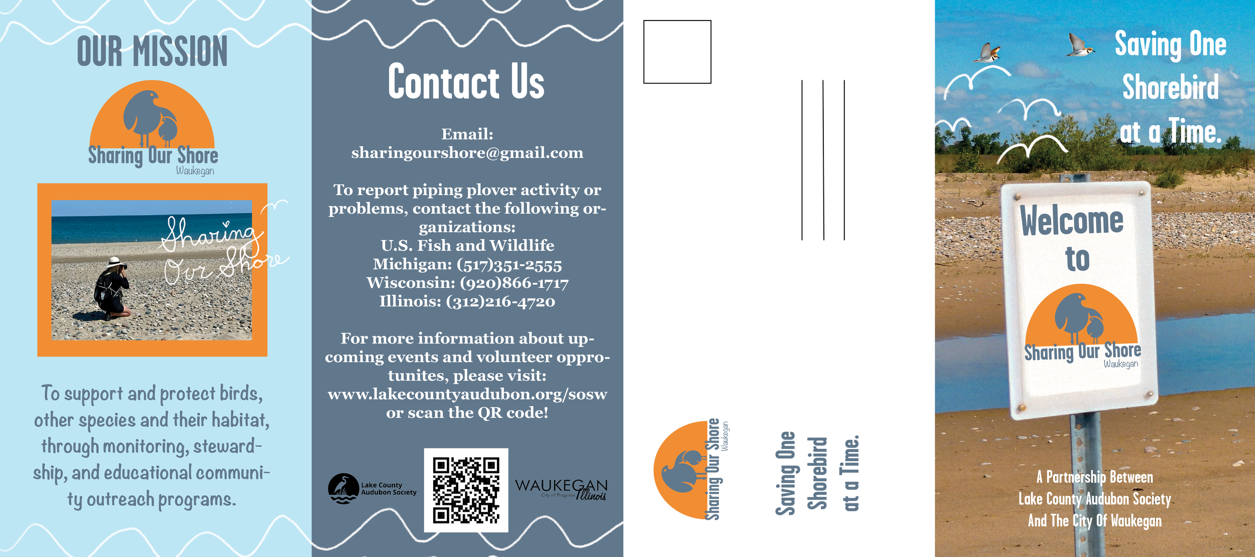 Prompt: Create a brochure for a non-profit organization, following a close brand identity.