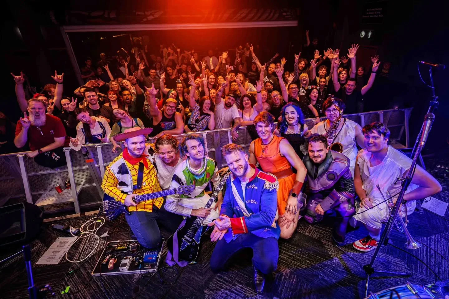 Punk Goes Disney went off in Newcastle 🎉 

What an amazing night of singalongs 🎤 So great to see heaps of people in costume 🎭👸👾

Saturday Disney hits the Central Coast next weekend at @sixstringbrewingco

There are only 30 tickets left 🎟  Snap 