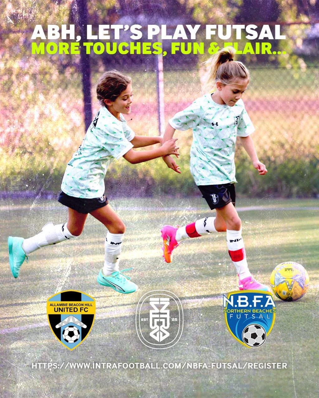 ABH United, let&rsquo;s play futsal 🖤💜⚽

This summer, we&rsquo;re helping ABH players keep playing, keep developing and stay together with their mates through **Northern Beaches Futsal**.

Futsal is fast, fun and full of flair. More touches on the 