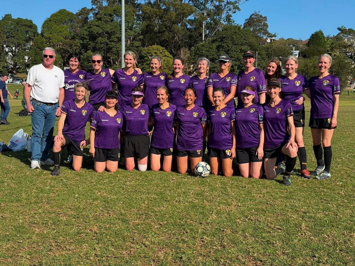 💜 What a season for our WO40/3A&rsquo;s! 💜

A tough one yesterday, going down in the semi finals, but what a fantastic season from this group of ladies. 👏⚽️

Great team. Great ladies. Great coach. 💜

You&rsquo;ve given it everything all season an