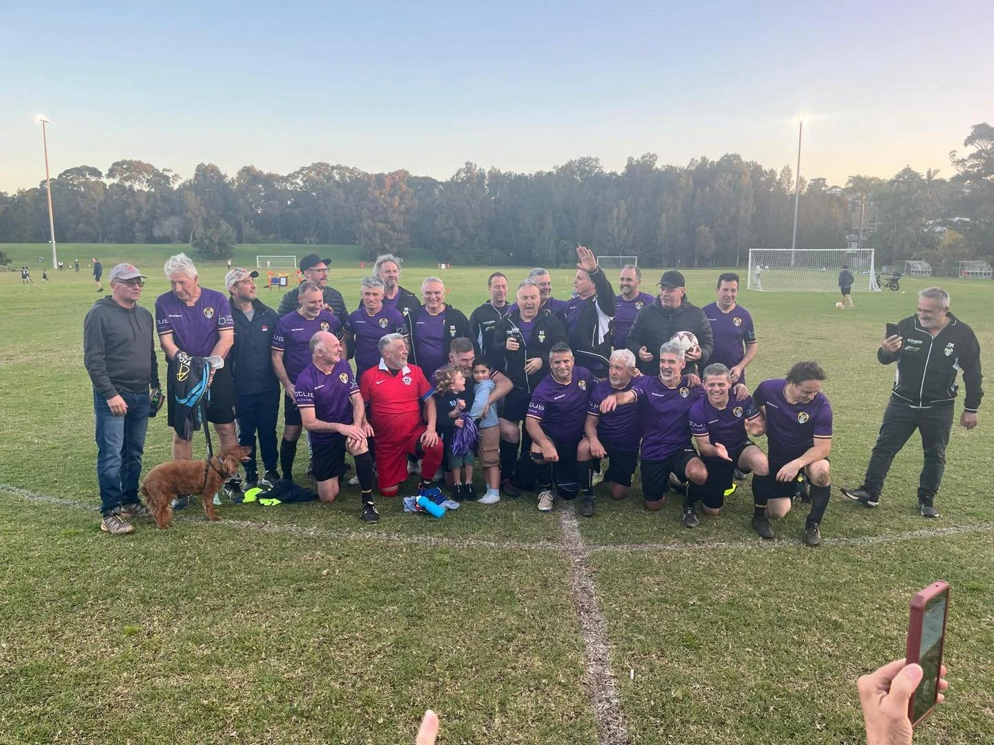 🏆💜 KNOCKOUT FINAL CHAMPIONS! 💜🏆

Congratulations to our O45/5B&rsquo;s, who have won the Knockout Final! 🎉⚽️

What an incredible achievement and a fantastic way to cap off the season. 👏

Well done, legends &mdash; ABH United are proud of you! ?