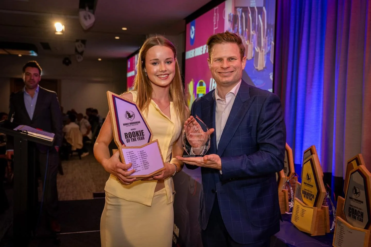 🌟 Women&rsquo;s Rookie of the Year &mdash; Leah Merry 🌟

Congratulations to Leah Merry on being named the 2026 Women&rsquo;s Rookie of the Year! 👏⚽️

At just 14 years old, Leah made the incredible step from Under 14 football into our Women&rsquo;s