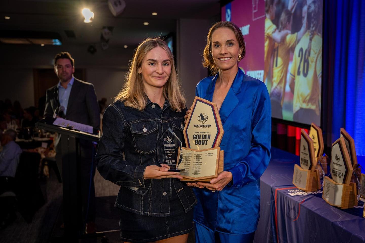 🥇 Golden Boot &mdash; Jennifer Auld 🥇

Congratulations to Jenny Auld on winning the Women&rsquo;s Premier League Golden Boot for the third year in a row! 👏⚽️

Jenny joined our Premier League squad four years ago, making the step up from WAL3 after