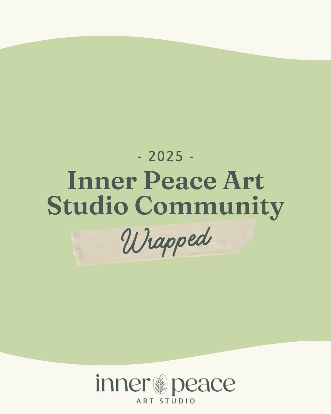 IPAS Wrapped 2025 🥹 Sometimes I pause and look at this community and feel genuinely overwhelmed in the best way. What started as a small, quiet corner of the internet has become a place where people show up every week to paint, breathe, laugh, and j