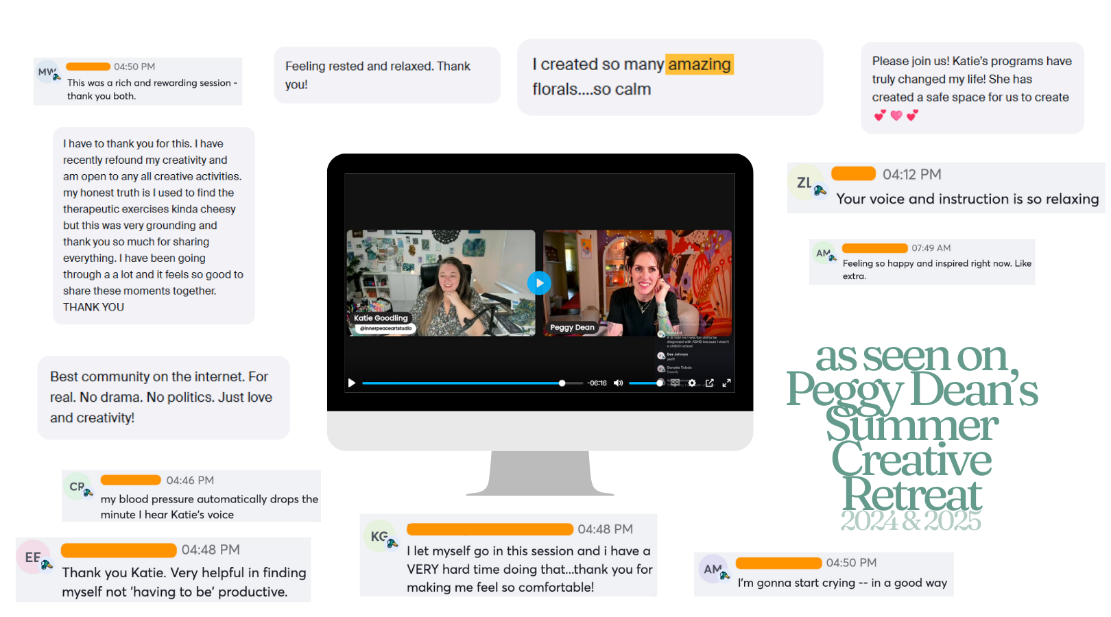 As Seen on Peggy Dean's Creative Retreat