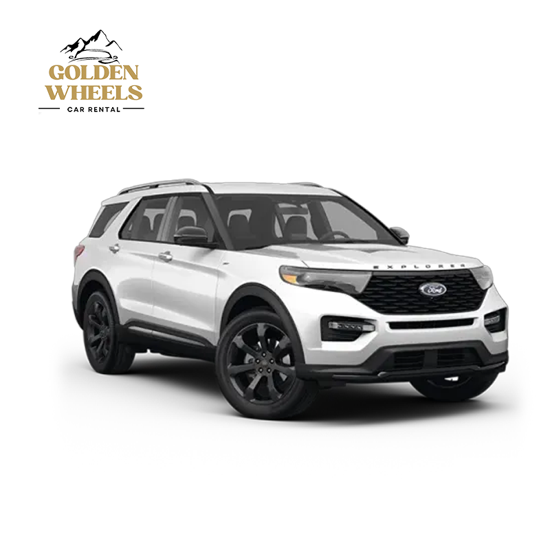 Elevate your Golden, BC getaway with the ultimate group adventure vehicle: the Ford Explorer 3.0L EcoBoost. Designed to tackle mountain highways and backcountry roads with effortless power, this high-performance 6-passenger SUV is built for families 