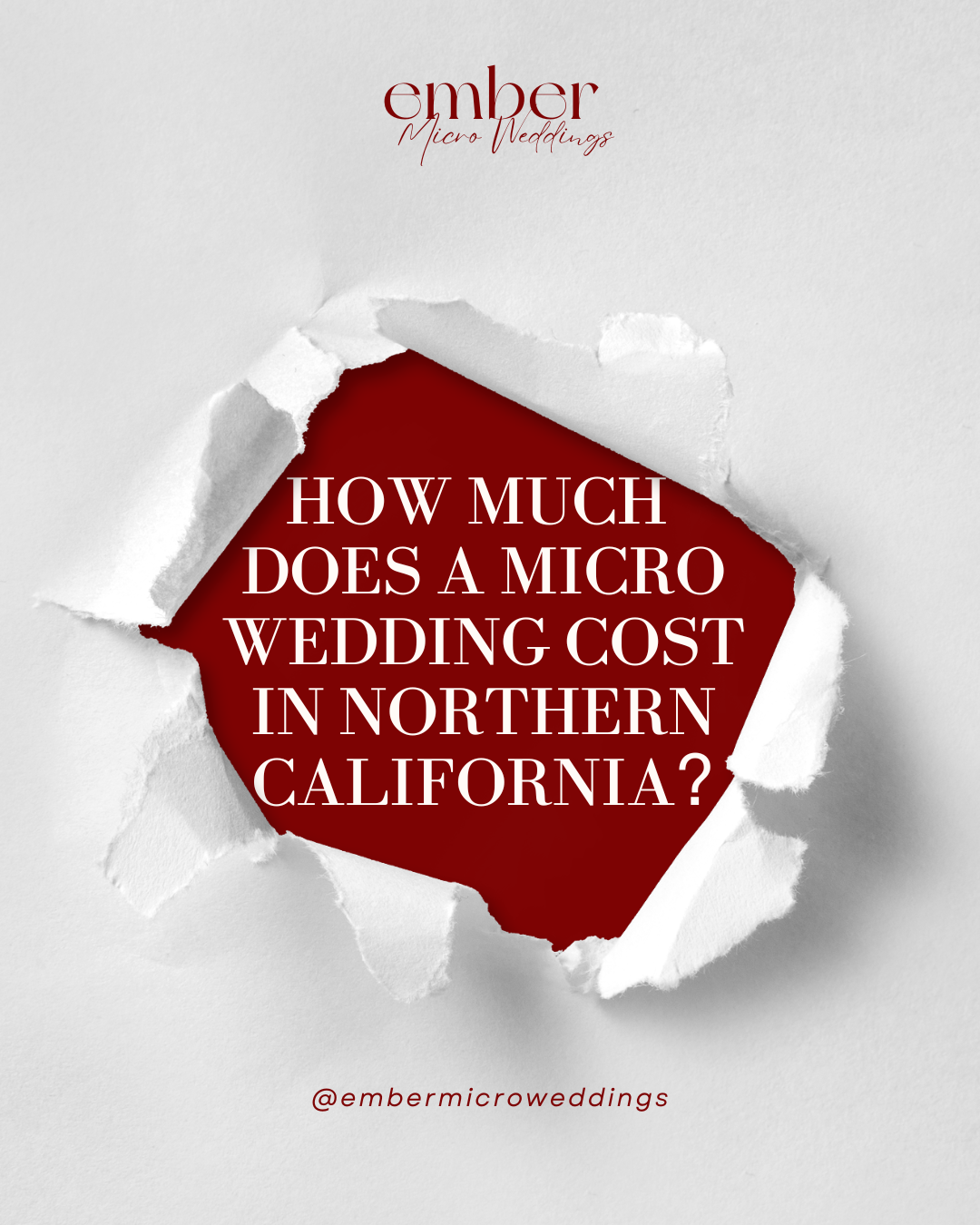 How Much Does a Micro Wedding Cost in Northern California?