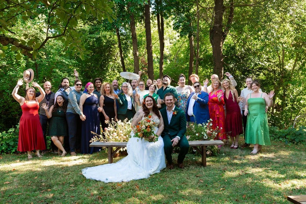 Small Garden Wedding with Lodging