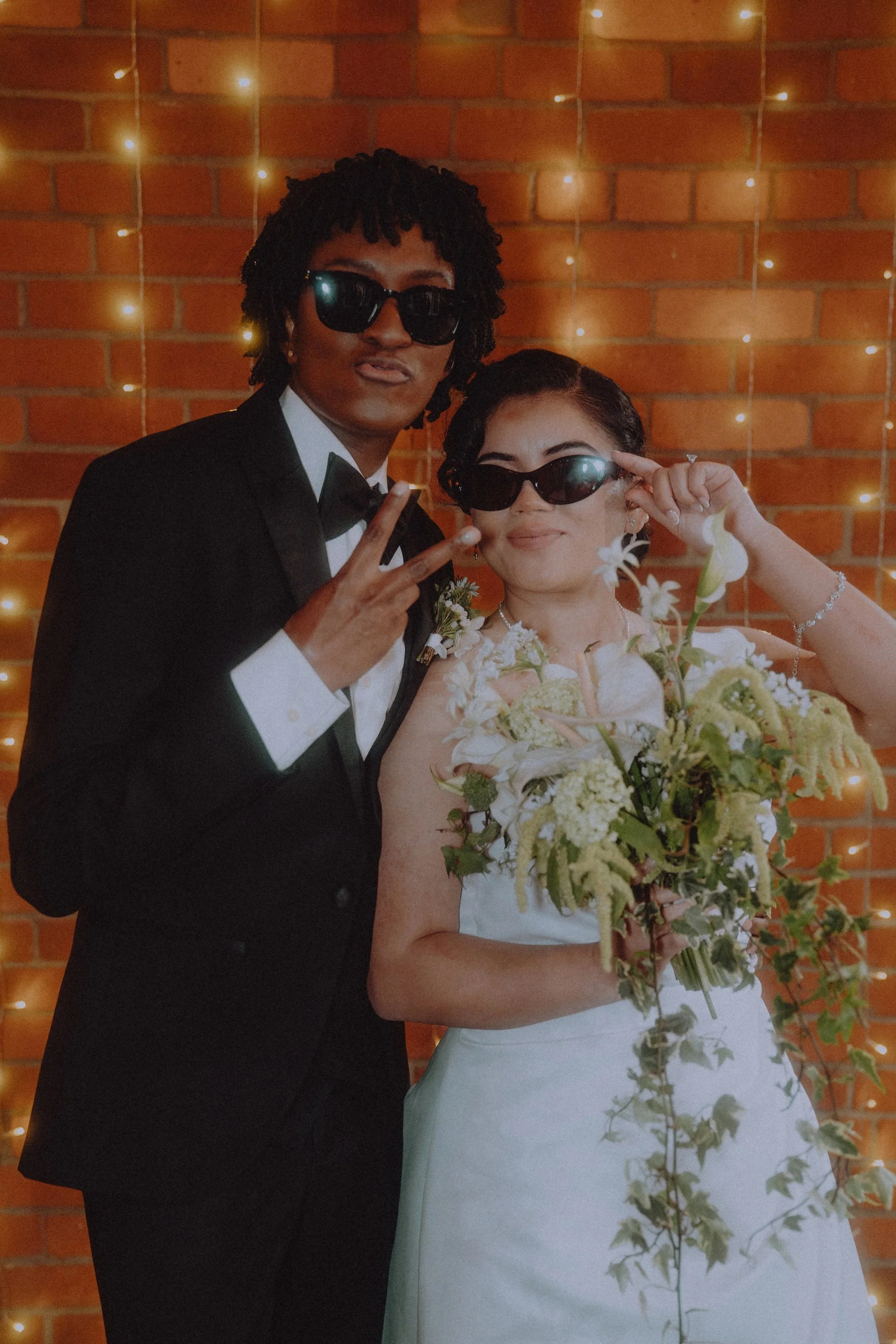 Vintage Inspired Small Wedding