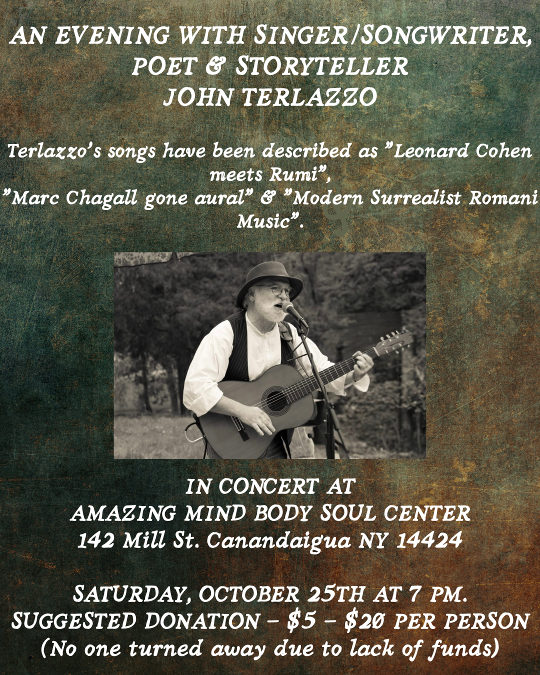 An Evening With John Terlazzo