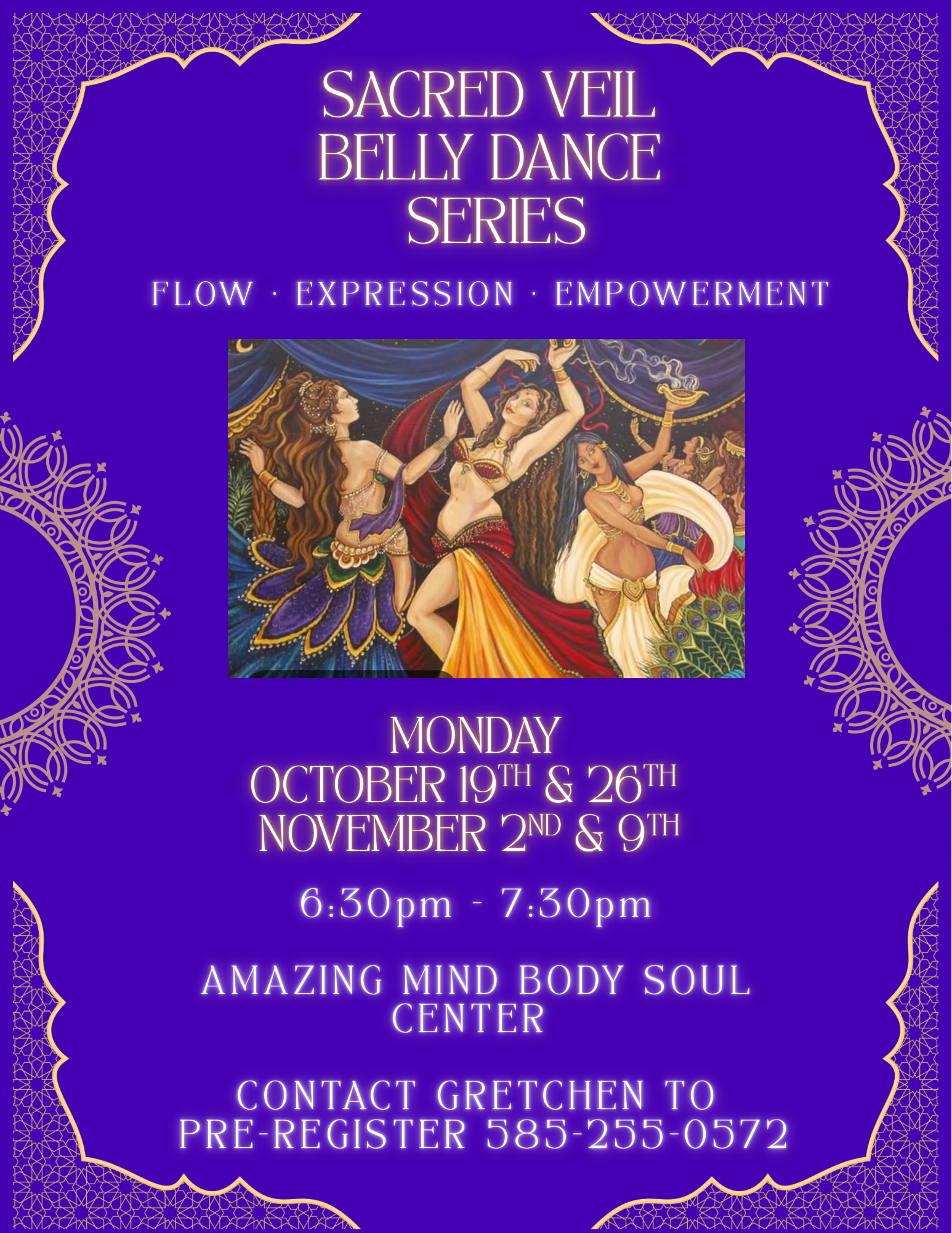 Sacred Veil Belly Dancing Series