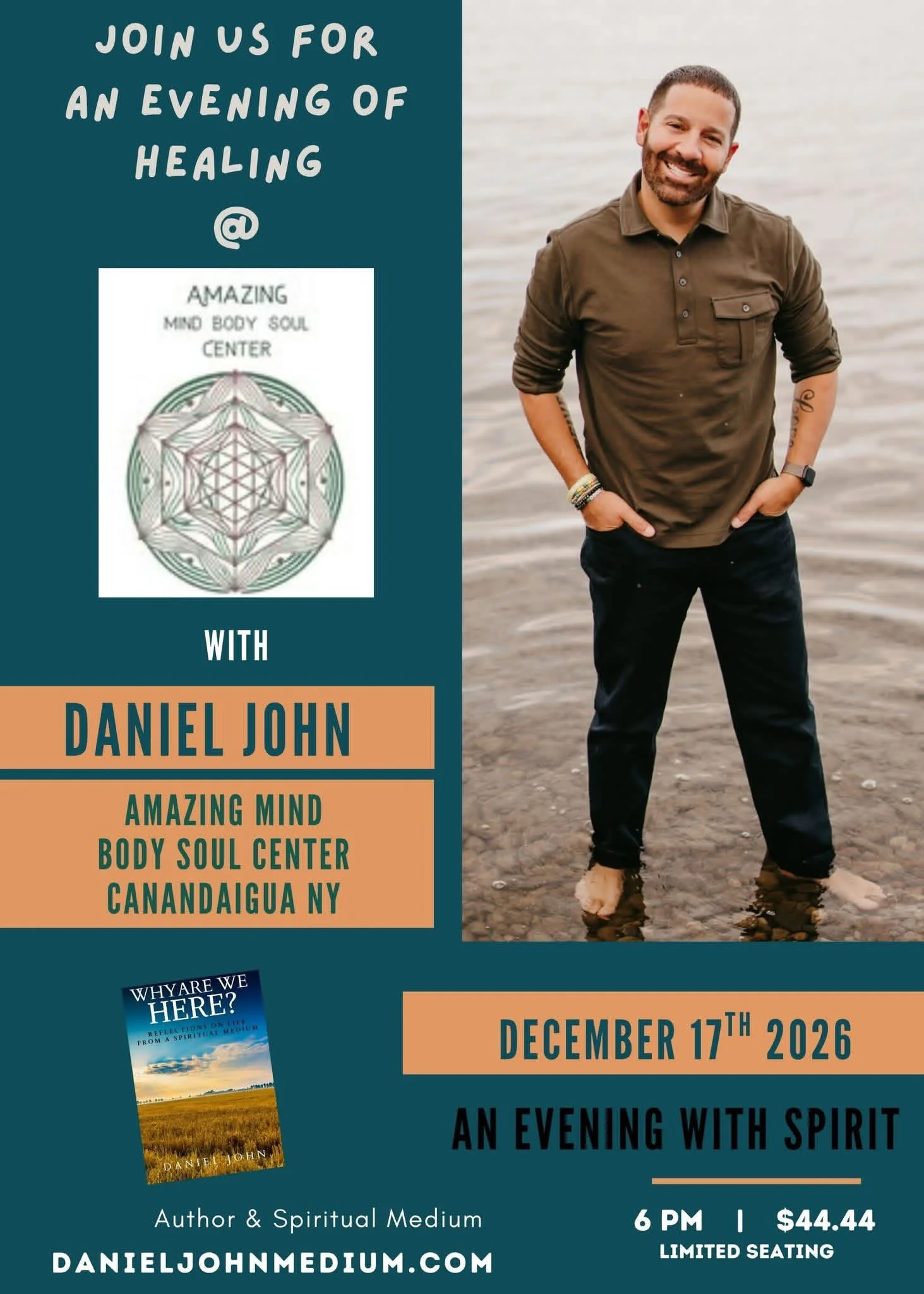 Evening With Spirit Presented By Daniel John