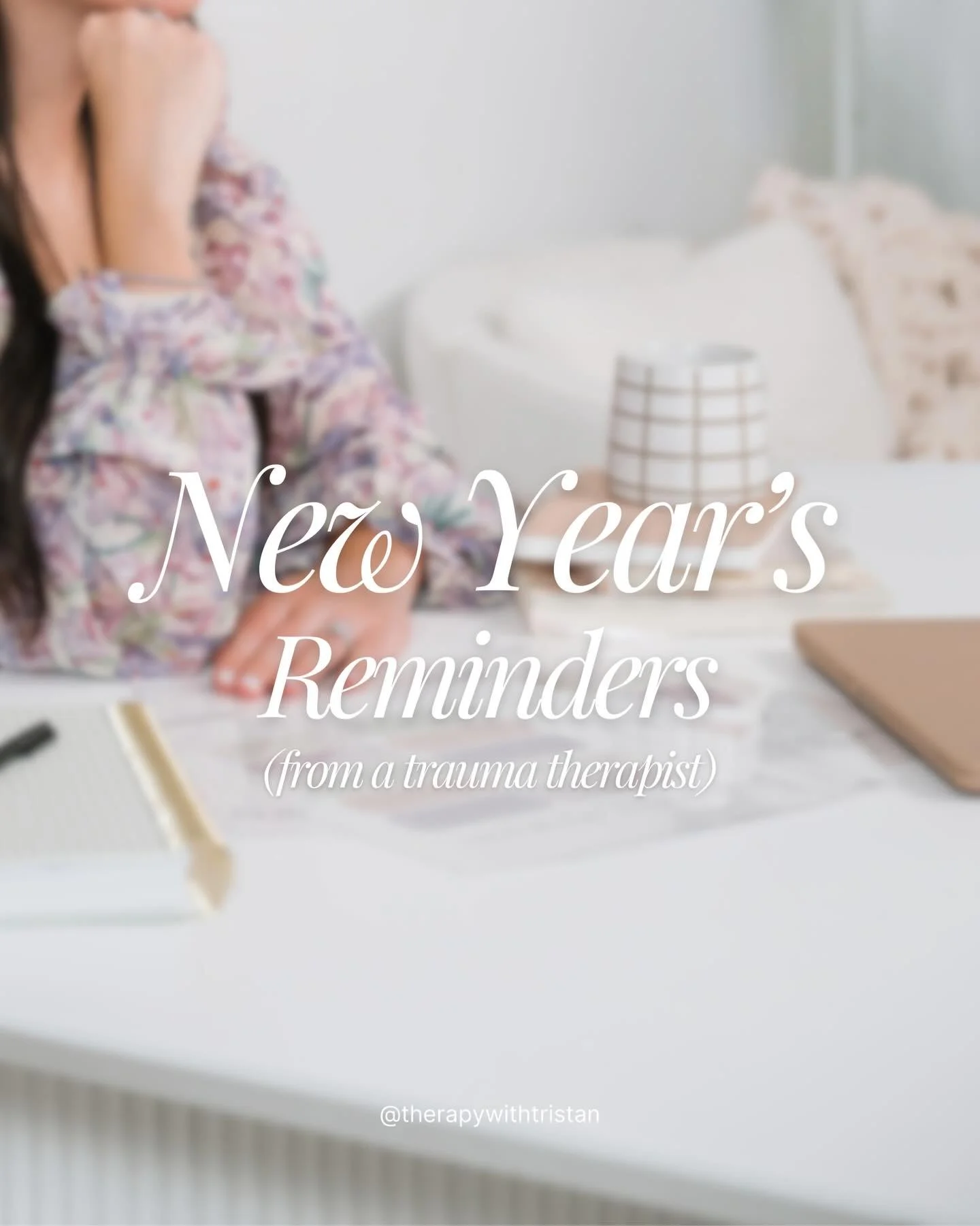 ✨ Stepping into a new year can bring pressure to &ldquo;fix&rdquo; ourselves or have it all figured out. But the truth is, healing isn&rsquo;t a to-do list.

This year, your job isn&rsquo;t to be perfect. It&rsquo;s to notice what your body and mind 