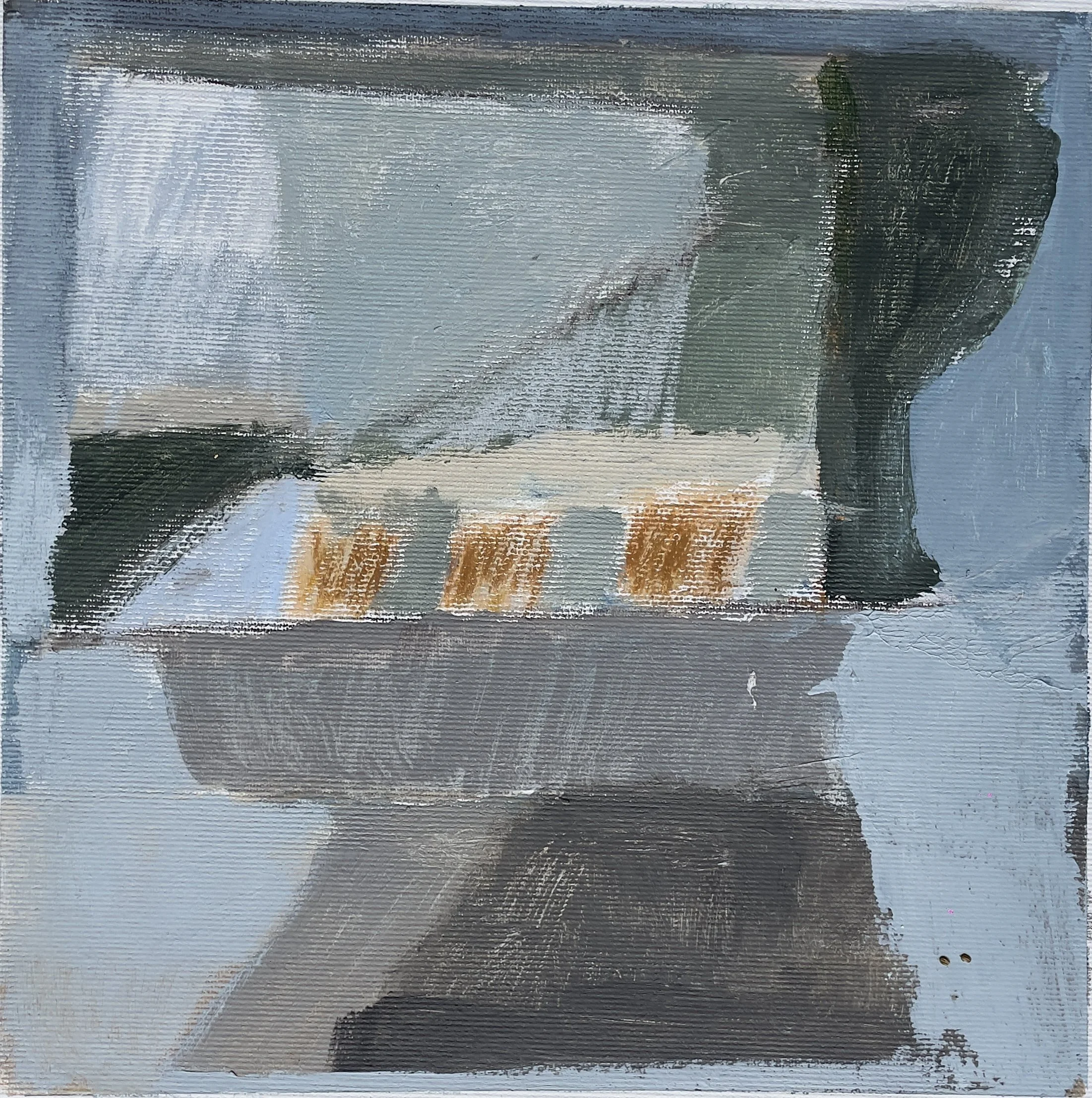 Study, acrylic on canvas paper, 2025