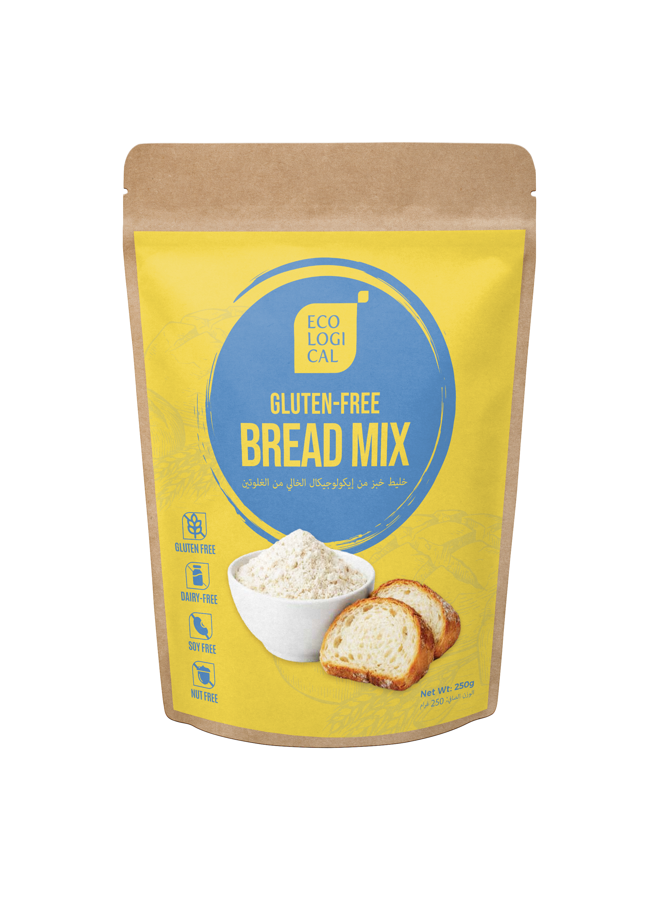 ECOLOGICAL Gluten-Free Bread Mix, 250g