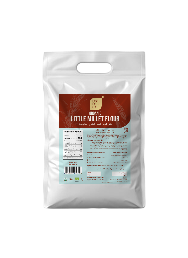 Organic Little Millet Flour, 2.5 Kg