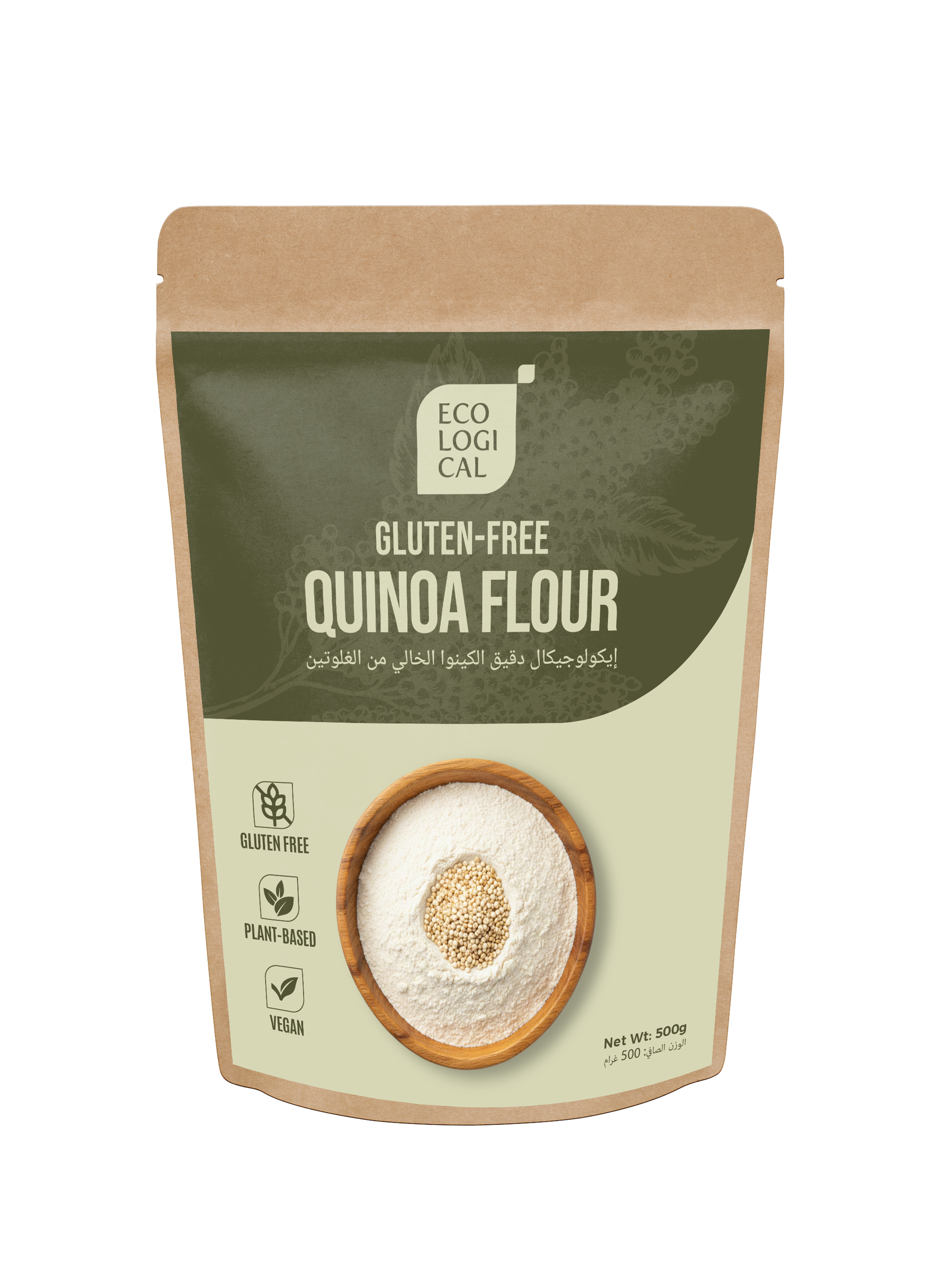 Ecological Gluten-Free Quinoa Flour, 500g