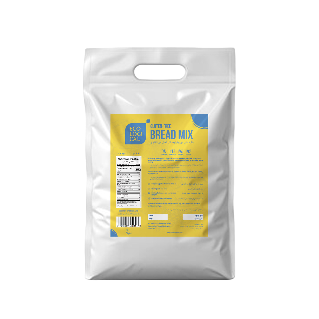 ECOLOGICAL Gluten-Free Bread Mix, 2.5 Kg