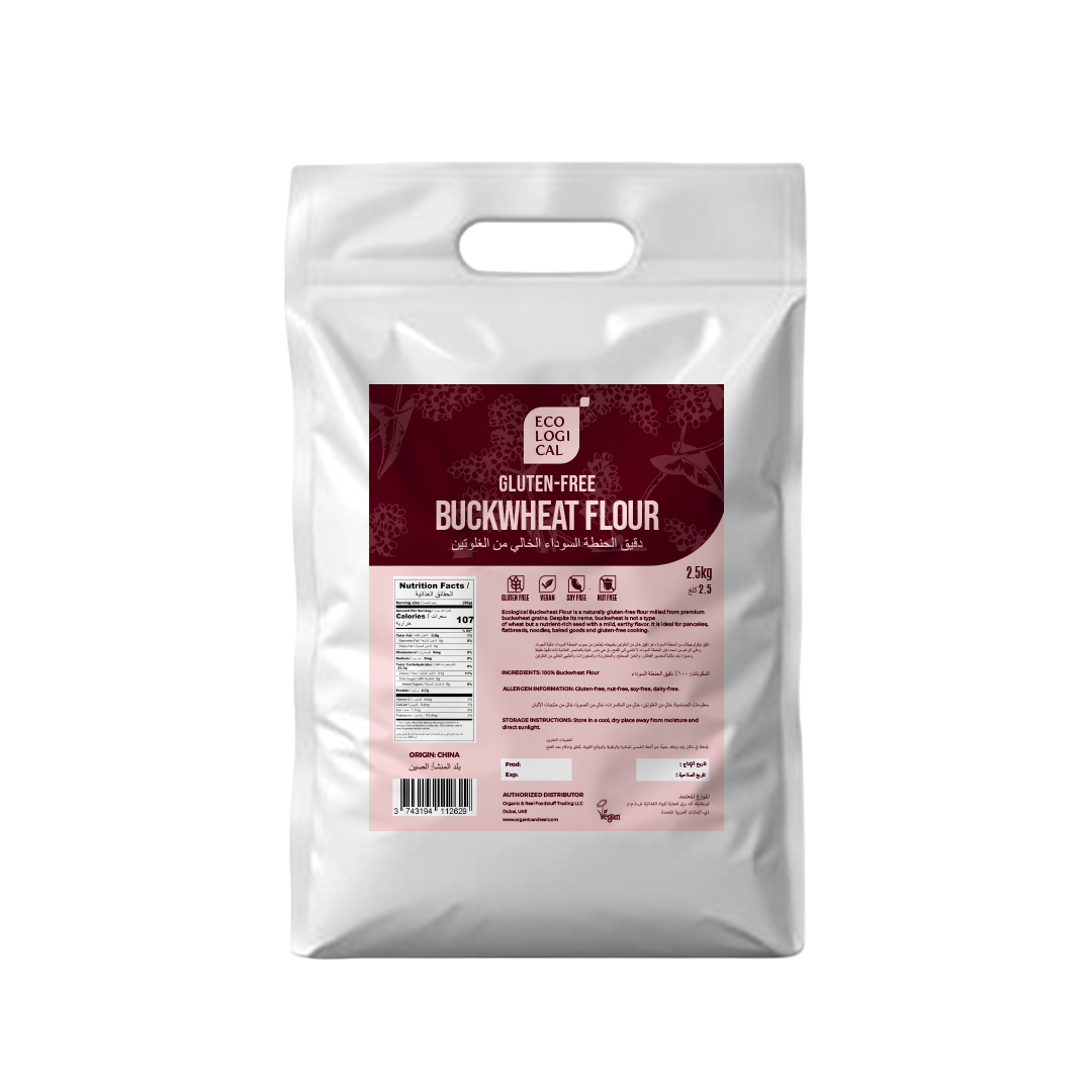Ecological Gluten-Free Buckwheat Flour, 2.5 Kg