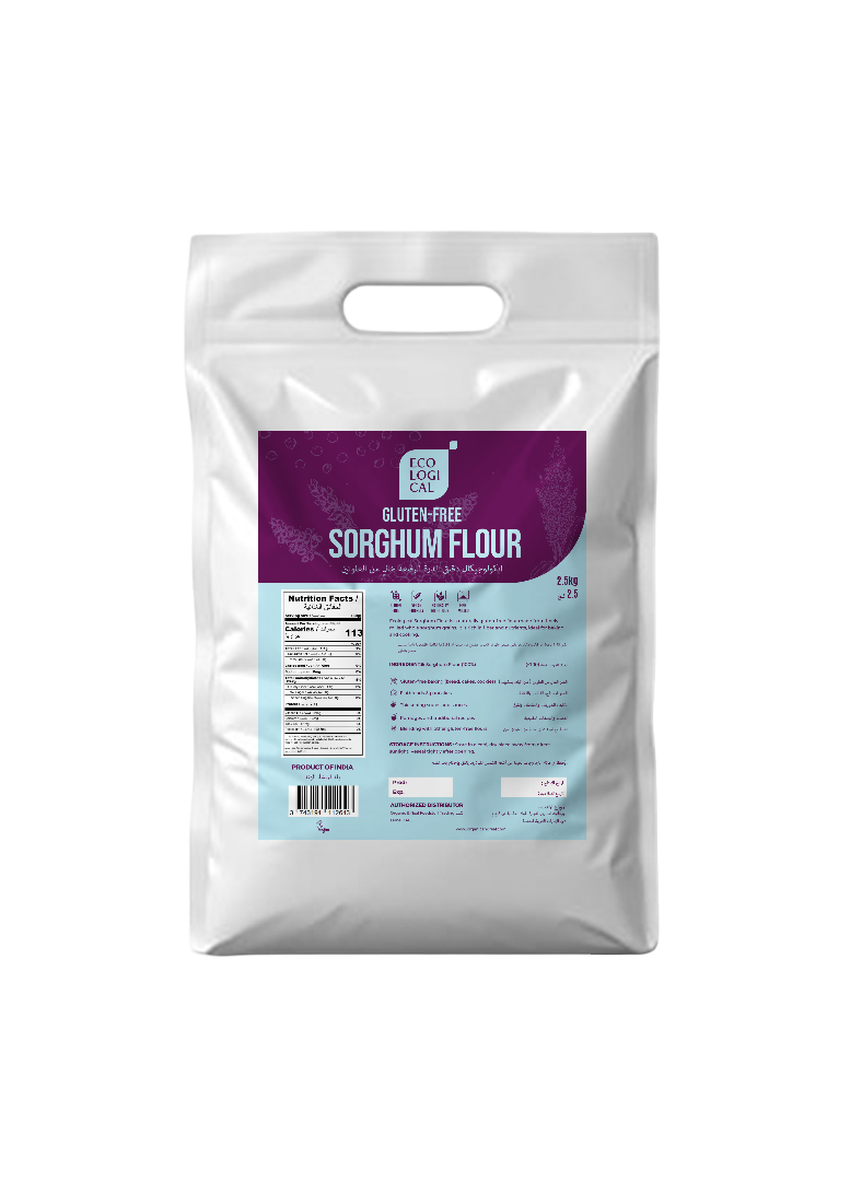 Ecological Gluten-Free Sorghum Flour, 2.5 Kg