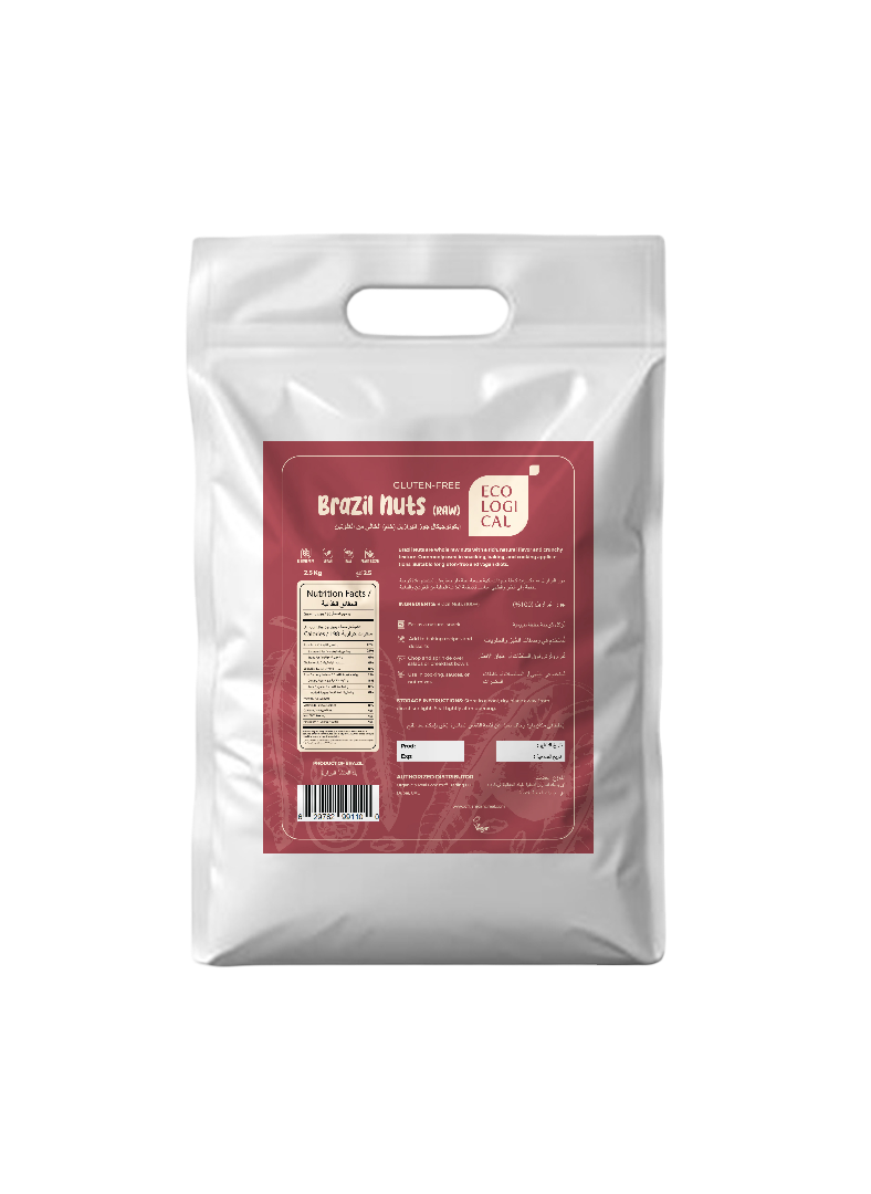 Ecological Brazil Nuts  (Raw) 2.5 Kg