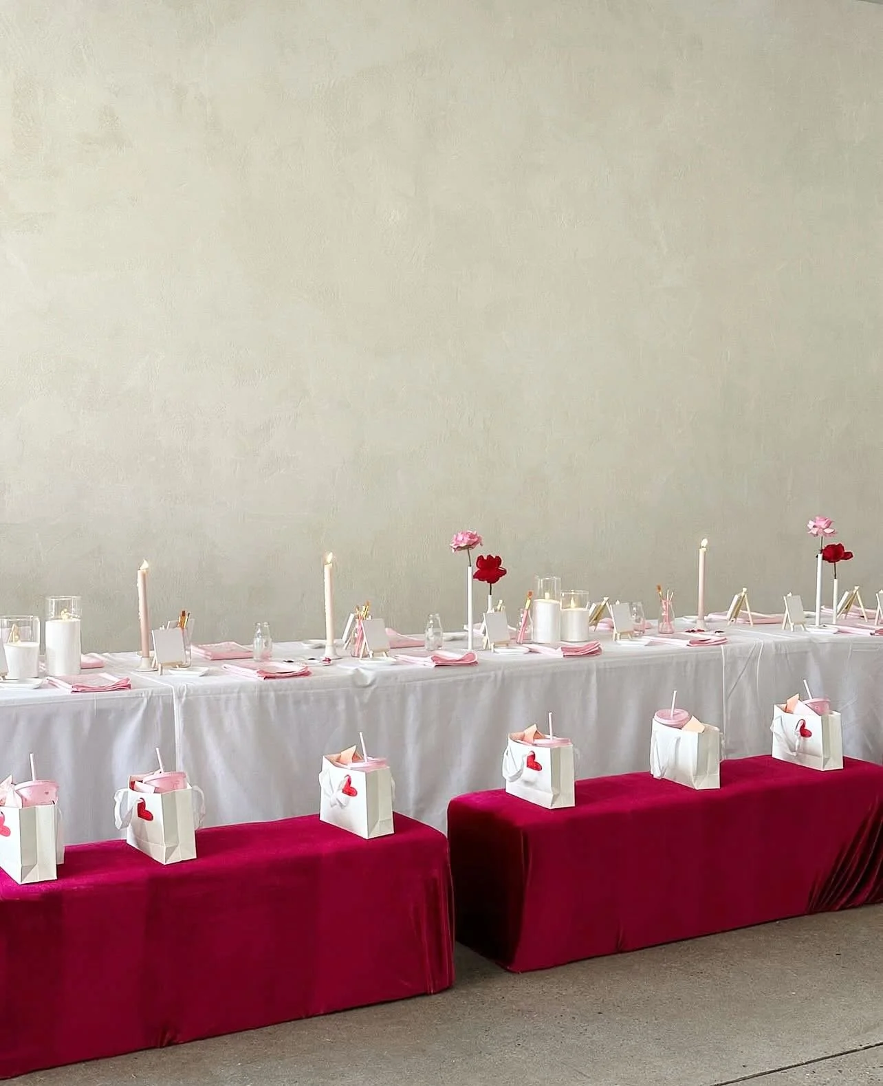 WE ARE NOW OPEN FOR EVENTS 🙌🏻 

@santecollection_ hosted a sip &amp; paint to celebrate the launch of their new Lover &amp; Butter Dream Sets 🎀🌼