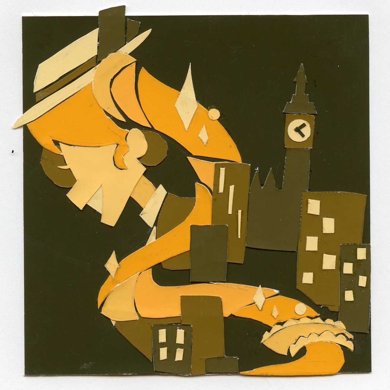 Gestalt Theory Study (2024), Color Aid Paper