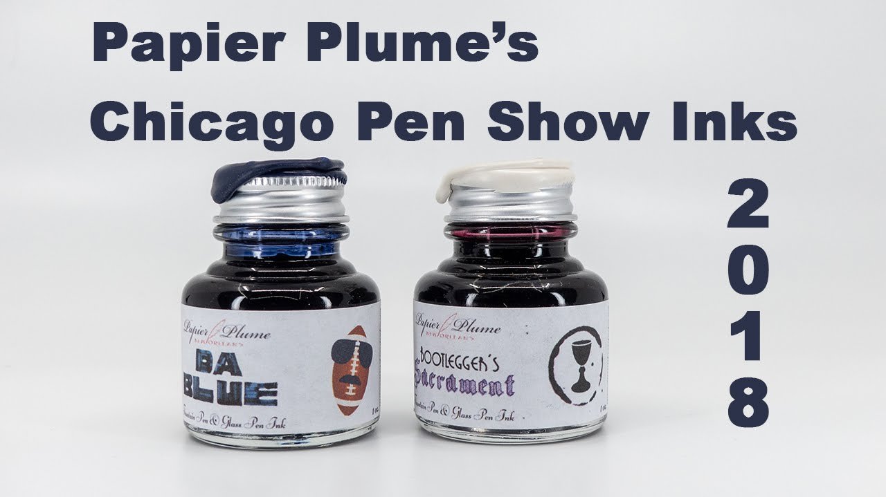 Papier Plume's Chicago Inks: 2018 Edition