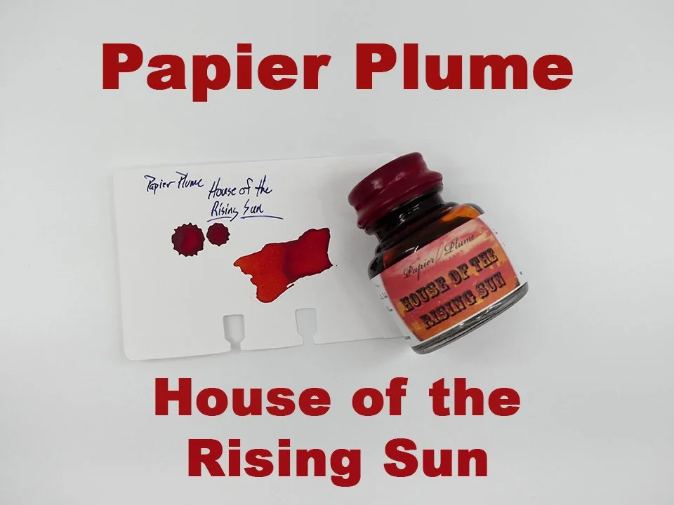 Papier Plume House of the Rising Sun