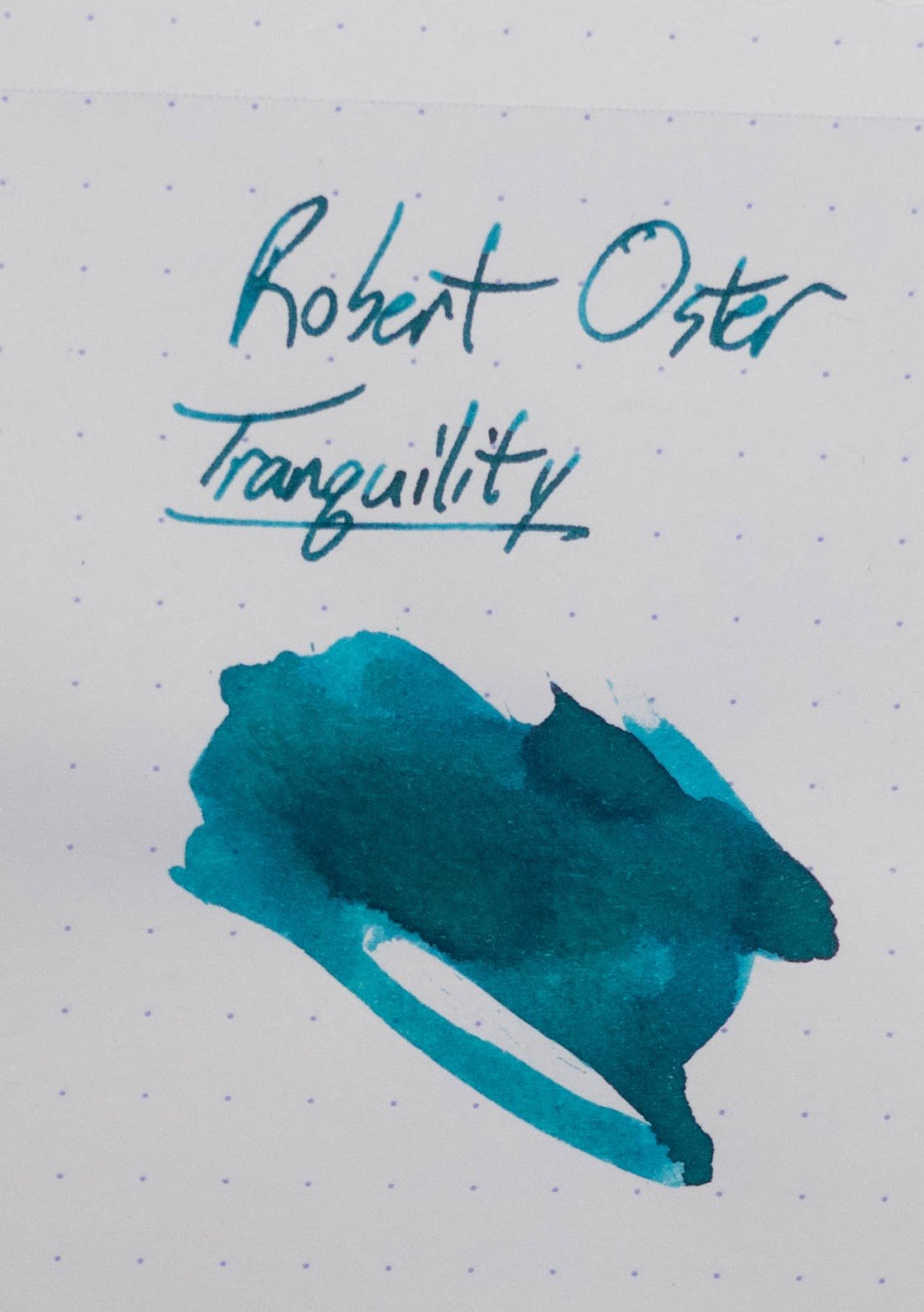 Robert Oster's Tranquility