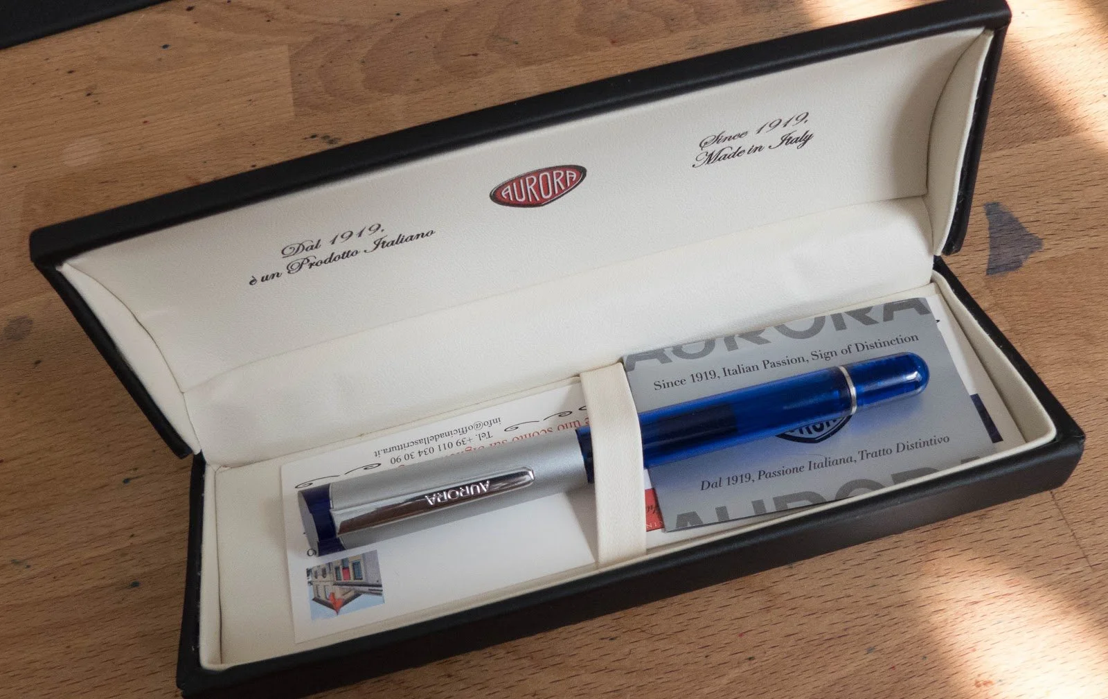 Aurora's Kappa Fountain Pen