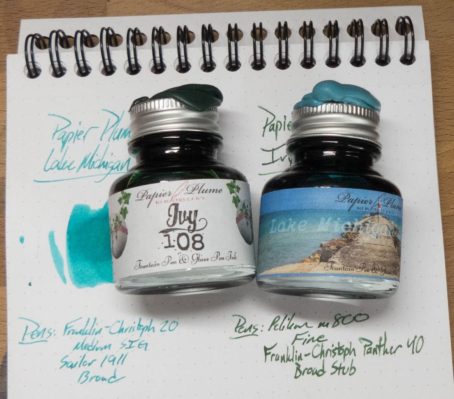 Chicago Pen Show Exclusives from Papier Plume!
