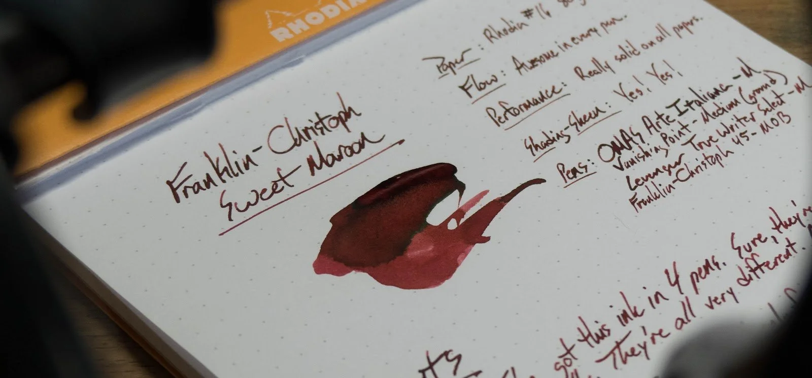 Franklin-Christoph Sweet Maroon