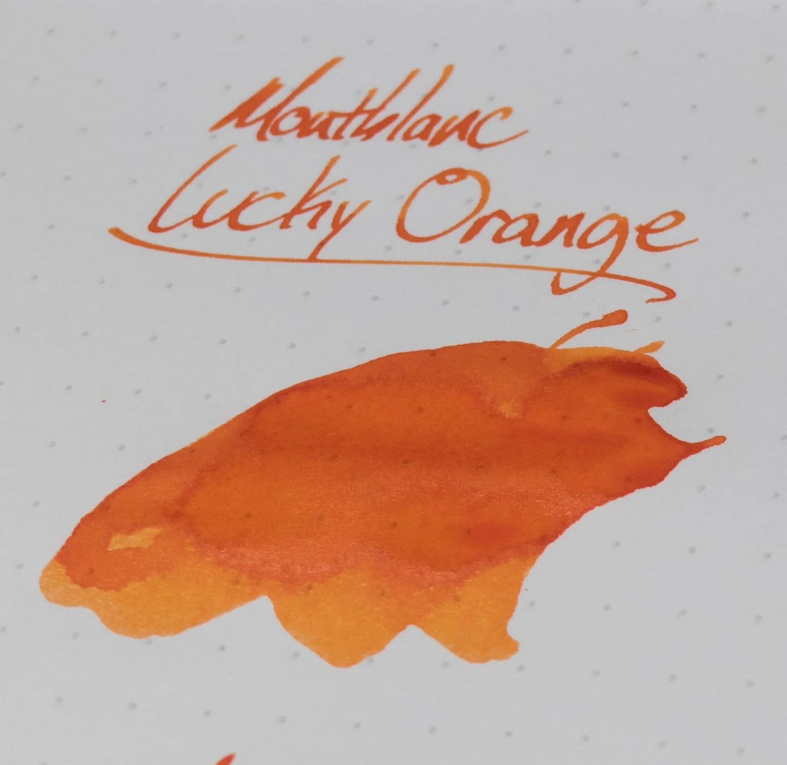 Montblanc Lucky Orange