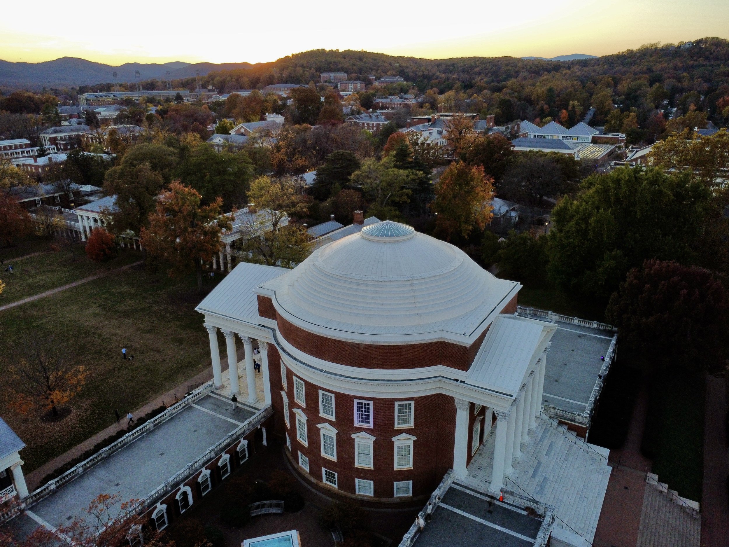 The University of Virginia (Rotunda), Fall 2024