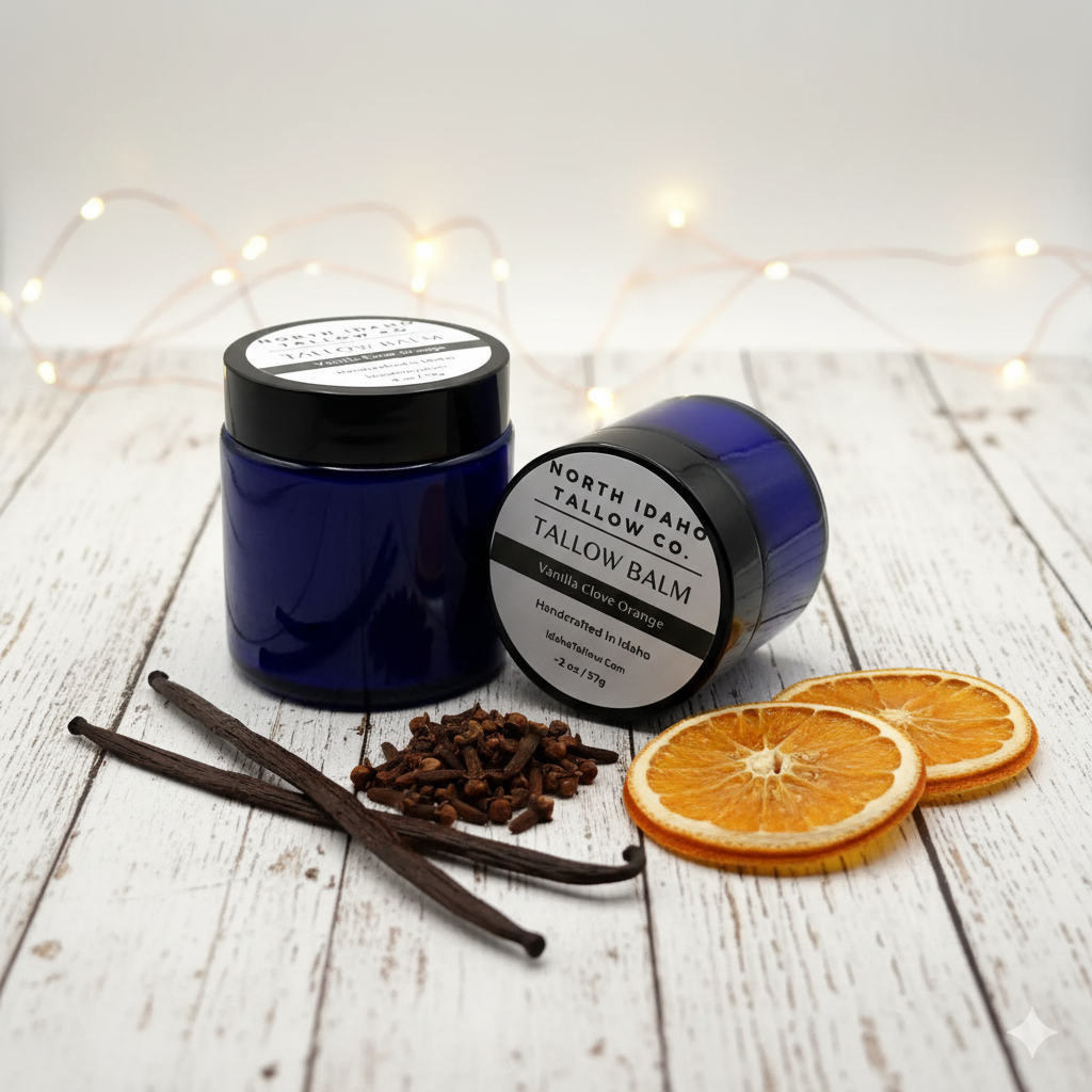 Vanilla Clove Orange Tallow Balm
