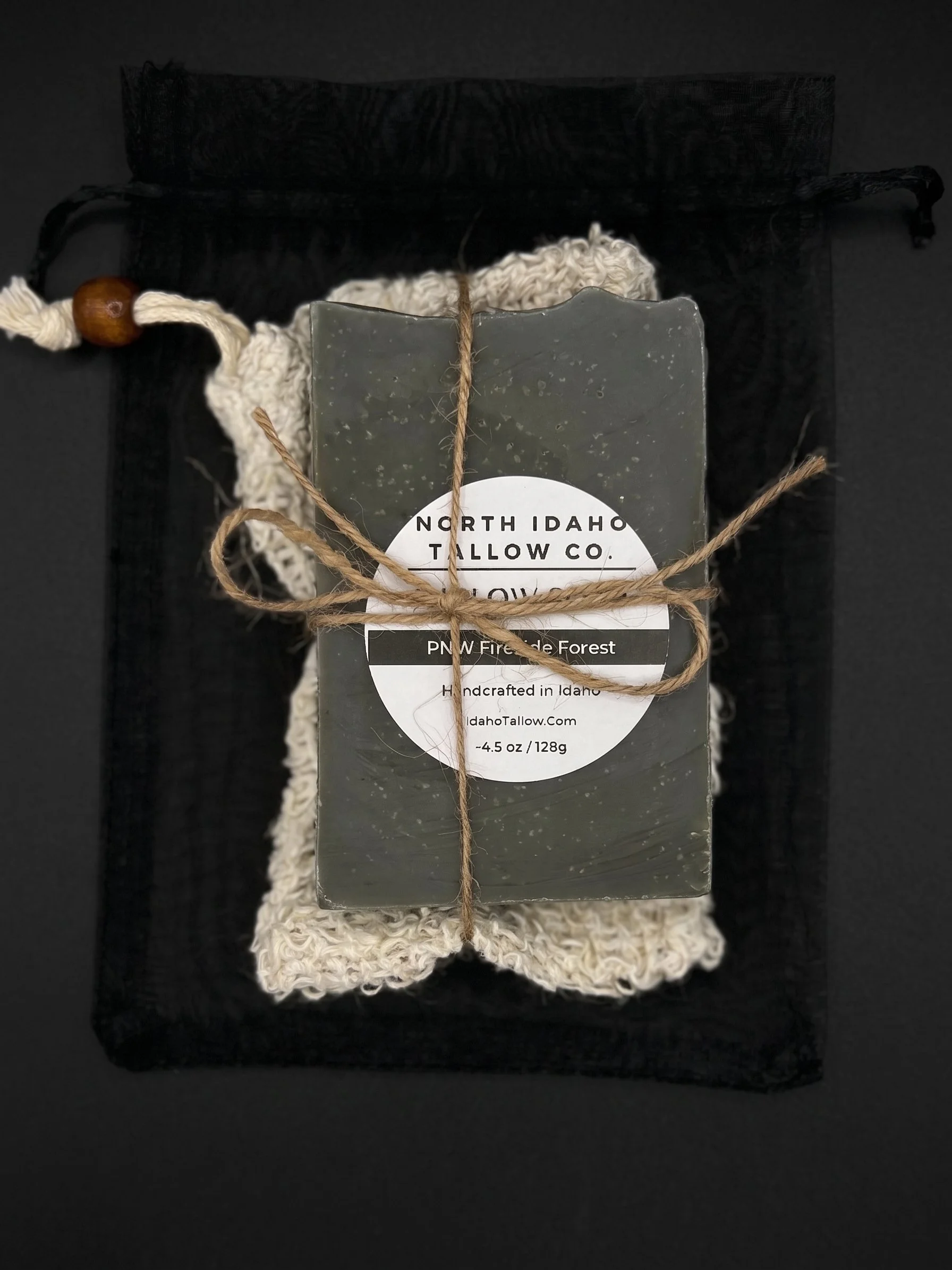 PNW Soap and sisal bag
