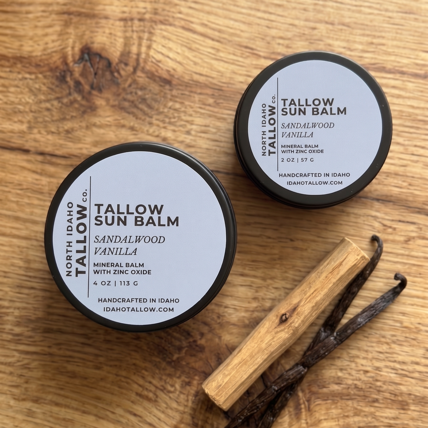 SALE - Sandalwood Vanilla Sun Balm